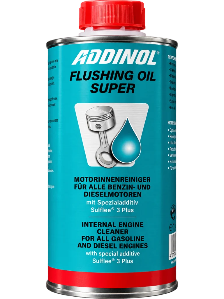 شوینده داخل موتور ادینول Flushing Oil Super حجم 500 میلی‌لیتر