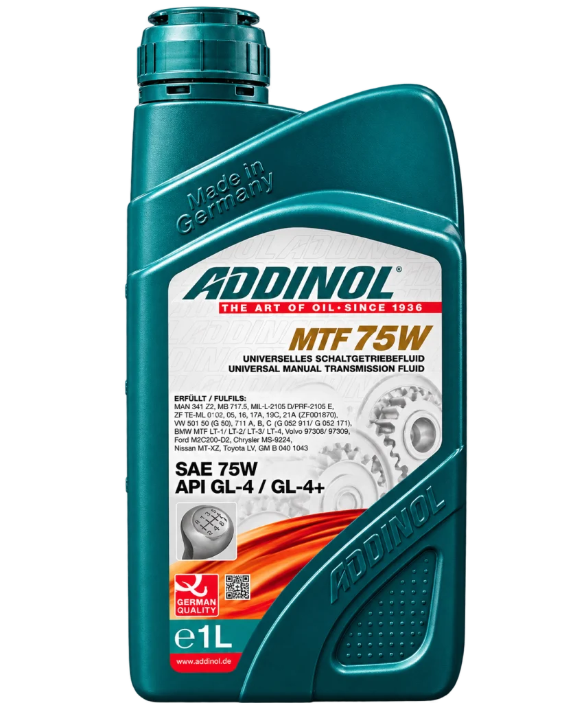 روغن گیربکس دستی آدینول MTF 75W مدل Multi Transmission Fluid حجم 1 لیتر