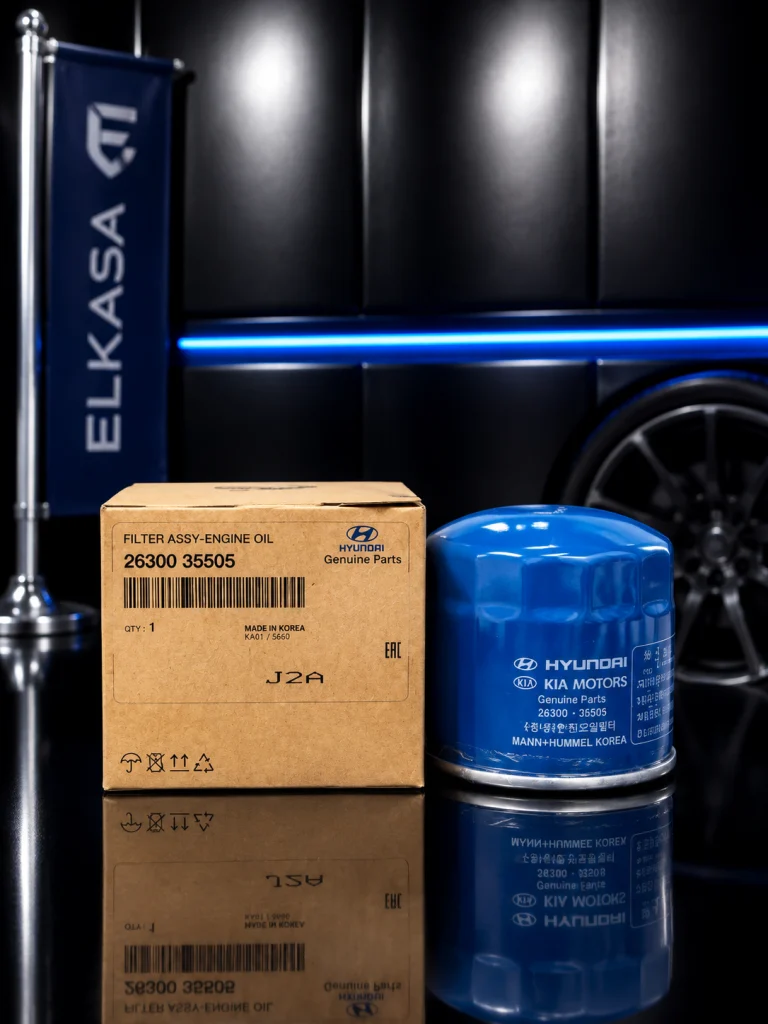 فیلتر روغن موتور هیوندای جنیون پارتس مدل 26300-35505