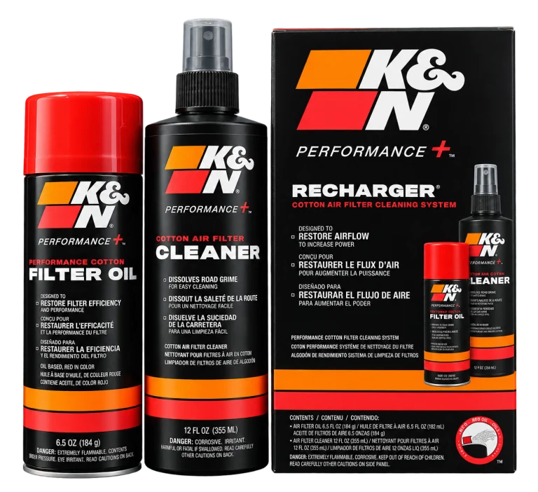 کیت شست‌وشو و روغن‌کاری فیلتر هوای K&N ری‌شارژر مدل 99-5000