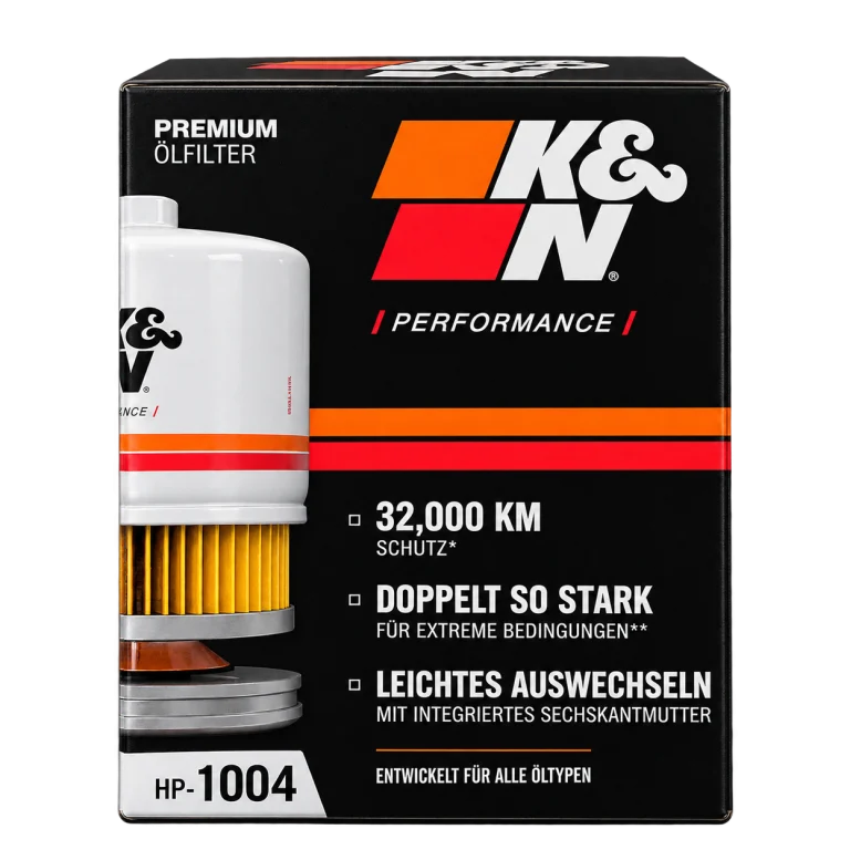 فیلتر روغن موتور کی‌اند‌ان پرفورمنس مدل HP-1004
