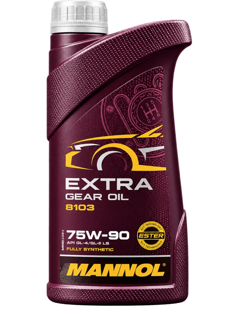 روغن گیربکس MANNOL Extra Gear Oil 8103 SAE 75W-90