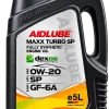 روغن موتور ایدلوب AIDLUBE MAXX TURBO SP 0W-20 تمام سنتتیک