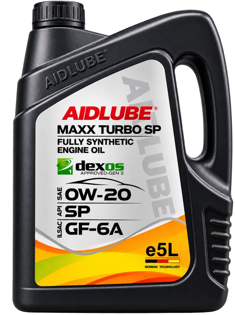 روغن موتور ایدلوب AIDLUBE MAXX TURBO SP 0W-20 تمام سنتتیک