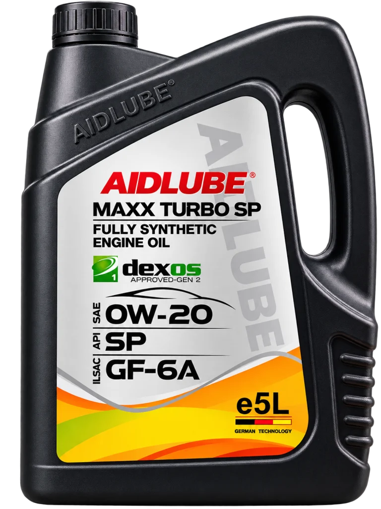 روغن موتور ایدلوب AIDLUBE MAXX TURBO SP 0W-20 تمام سنتتیک