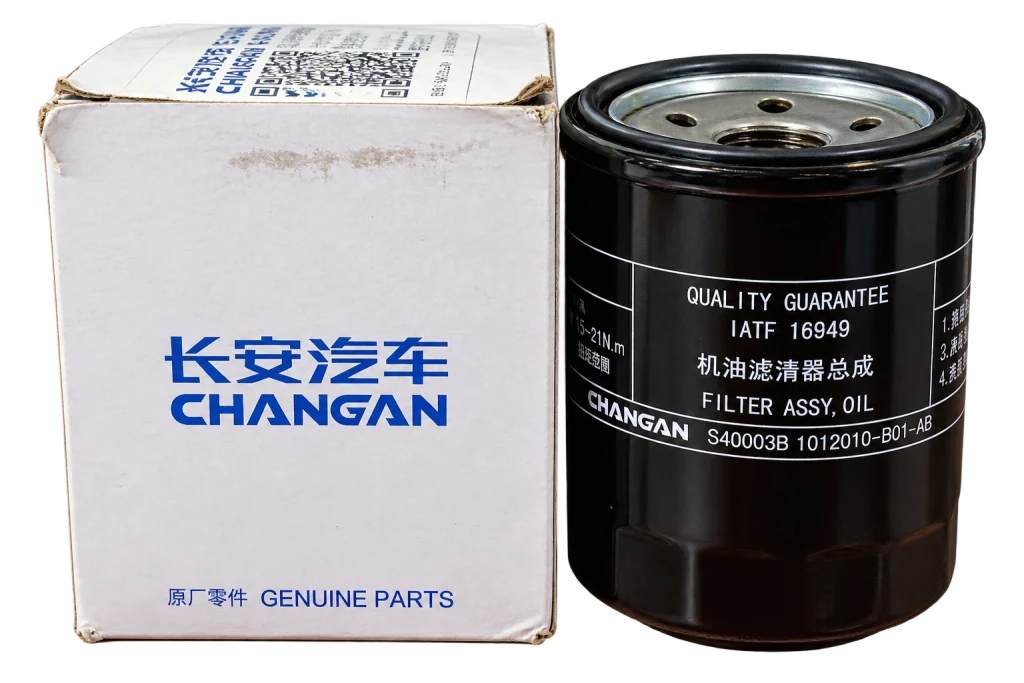 فیلتر روغن موتور اصلی چانگان Changan Genuine Parts کد 1012010-B01-AB