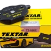 لنت ترمز عقب تکستار TEXTAR اورجینال کد 2456101 مخصوص BMW