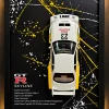 تابلو دکوراتیو ماکت نیسان Skyline GT-R R32 با طراحی مسابقه‌ای سه‌بعدی