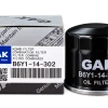 فیلتر روغن موتور GAK کد B6Y1-14-302