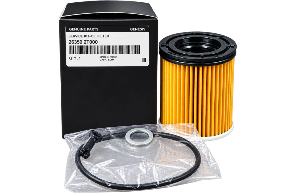 کیت فیلتر روغن موتور اصلی جنیسیس کد 26350-2T000 مخصوص موتور 2.5 توربو