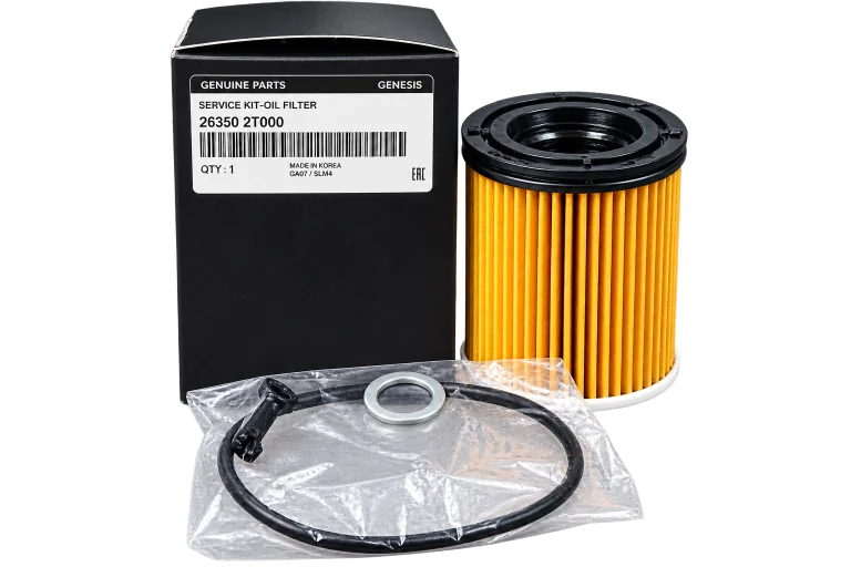 کیت فیلتر روغن موتور اصلی جنیسیس کد 26350-2T000 مخصوص موتور 2.5 توربو