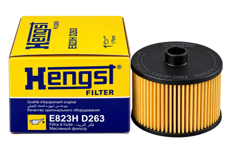 فیلتر روغن موتور هنگست Hengst Filter مدل E823H D263