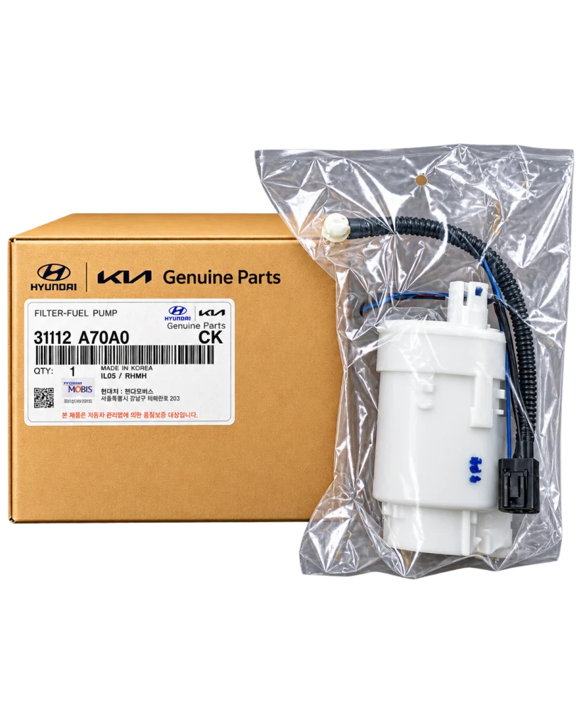 فیلتر بنزین اصلی هیوندای و کیا Hyundai/Kia Genuine Parts کد 31112-A70A0 ساخت کره
