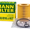 فیلتر روغن موتور مان فیلتر MANN-FILTER HU 816 z KIT مخصوص BMW