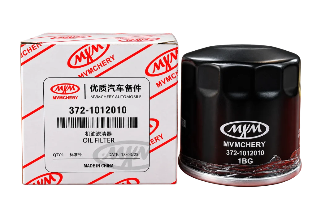 فیلتر روغن موتور اصلی ام وی ام ۱۱۰ و چری QQ کد 372-1012010