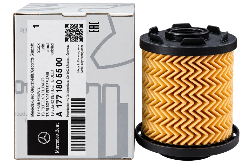 فیلتر روغن موتور اصلی مرسدس بنز Mercedes-Benz Genuine Parts کد A1771805500