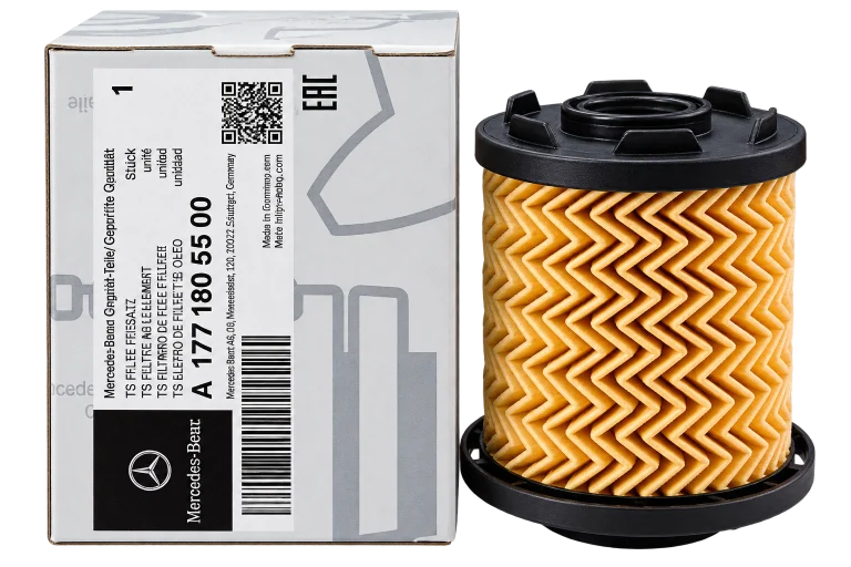 فیلتر روغن موتور اصلی مرسدس بنز Mercedes-Benz Genuine Parts کد A1771805500
