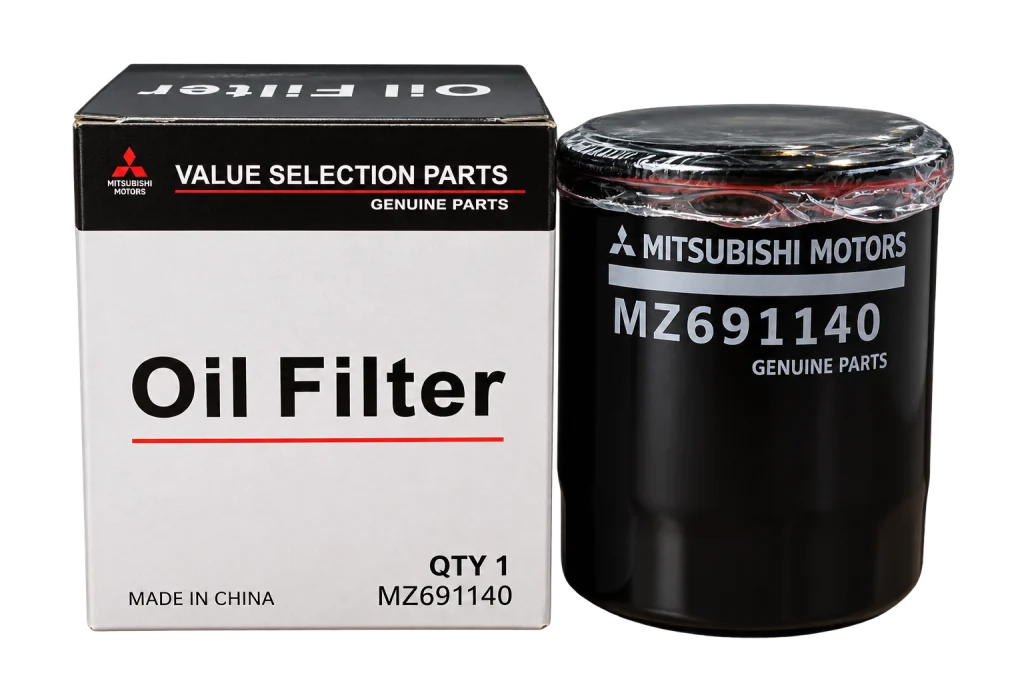 فیلتر روغن موتور اصلی میتسوبیشی Mitsubishi Motors Genuine Parts کد MZ691140