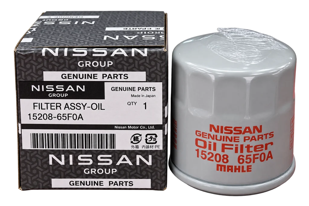 فیلتر روغن موتور اصلی نیسان Nissan Genuine Parts کد 15208-65F0A