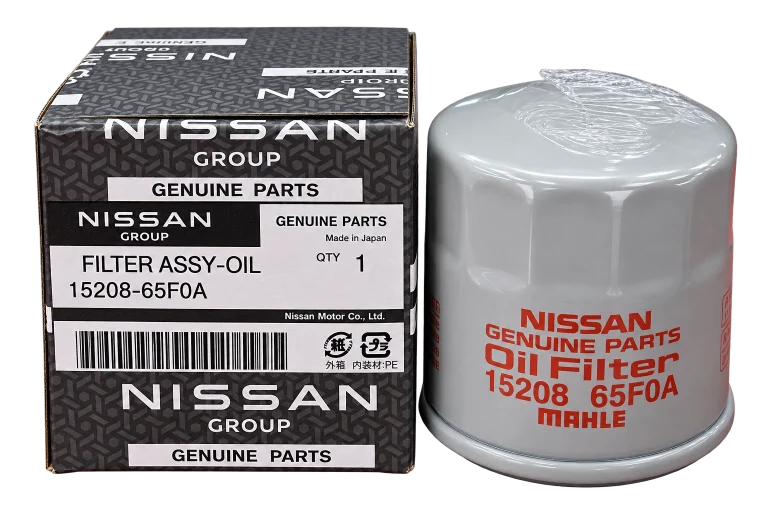فیلتر روغن موتور اصلی نیسان Nissan Genuine Parts کد 15208-65F0A