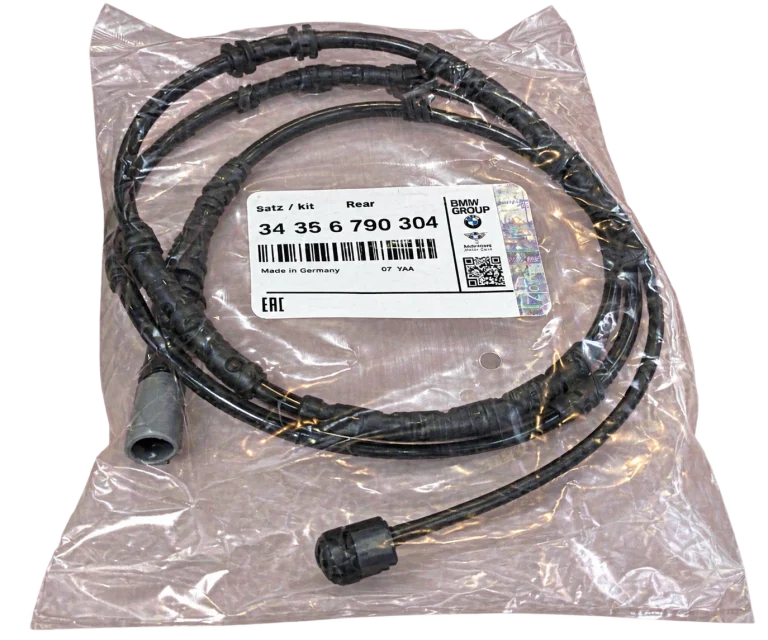 سنسور هشدار سایش لنت ترمز عقب بی‌ام‌و BMW اصلی کد 34356790304