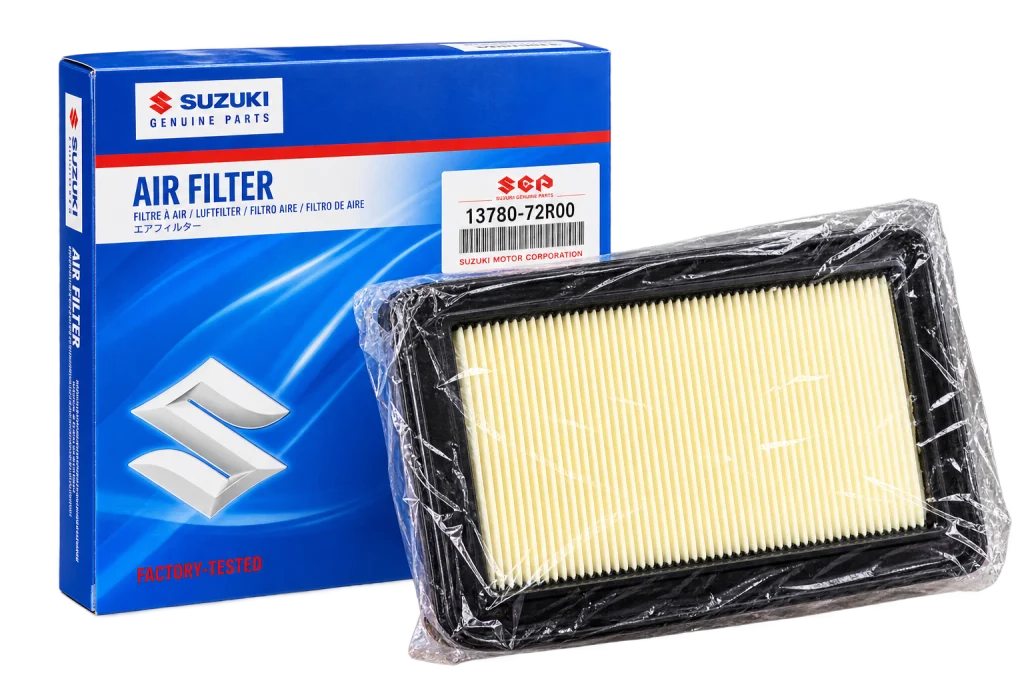 فیلتر هوای موتور اصلی سوزوکی Suzuki Genuine Parts کد 13780-72R00