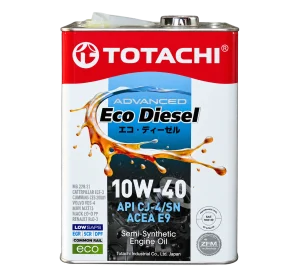 روغن موتور دیزلی توتاچی TOTACHI Advanced Eco Diesel 10W-40 نیمه سنتتیک Low SAPS
