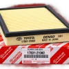 فیلتر هوای موتور اصلی تویوتا و لکسوس دنزو کد 17801-21060 ساخت ژاپن