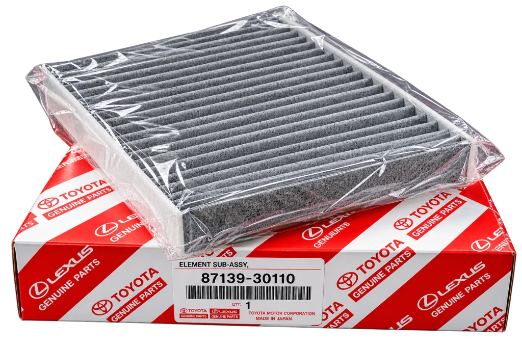 فیلتر کابین اصلی تویوتا و لکسوس Toyota/Lexus Genuine Parts کد 87139-30110 ساخت ژاپن