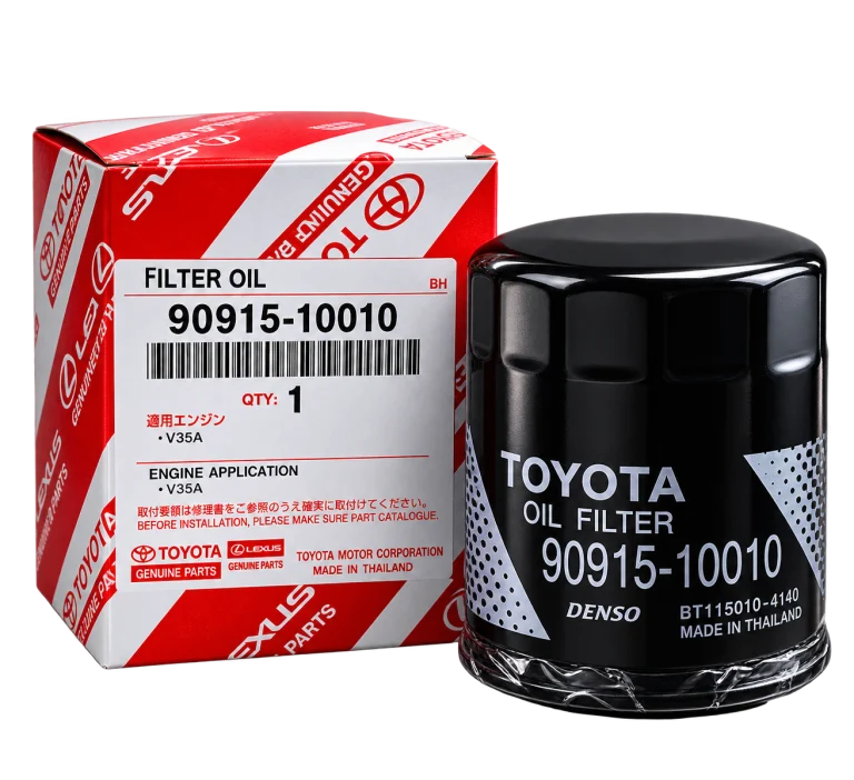 فیلتر روغن اصلی تویوتا و لکسوس Toyota/Lexus Genuine Parts کد 90915-10010