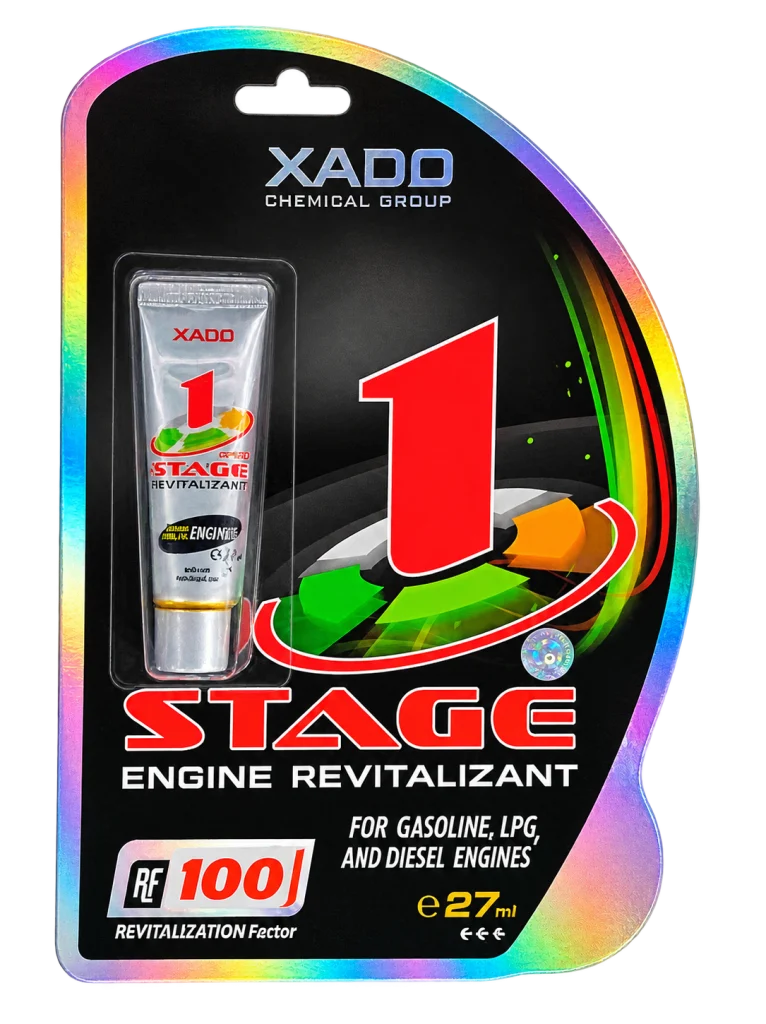 احیاگر و ترمیم‌کننده سطوح فلزی موتور زادو XADO 1 Stage Engine Revitalizant RF100، حجم ۲۷ میلی‌لیتر