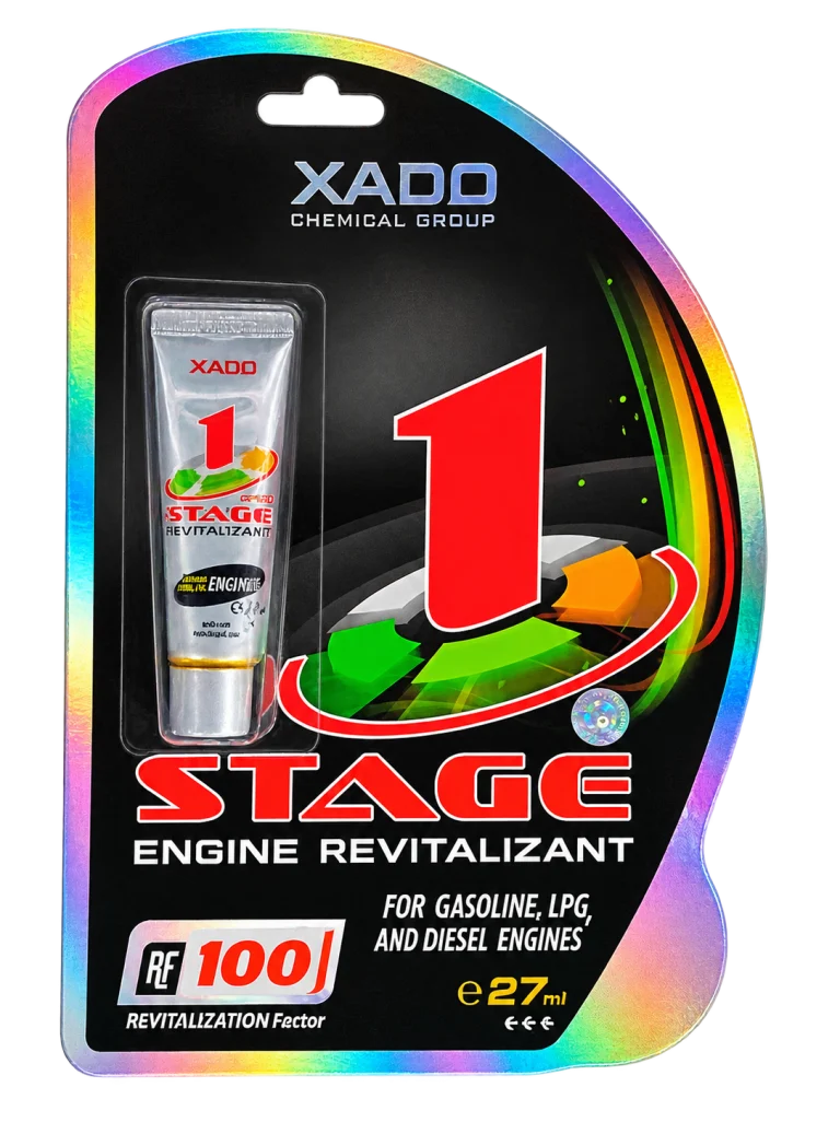 احیاگر و ترمیم‌کننده سطوح فلزی موتور زادو XADO 1 Stage Engine Revitalizant RF100، حجم ۲۷ میلی‌لیتر