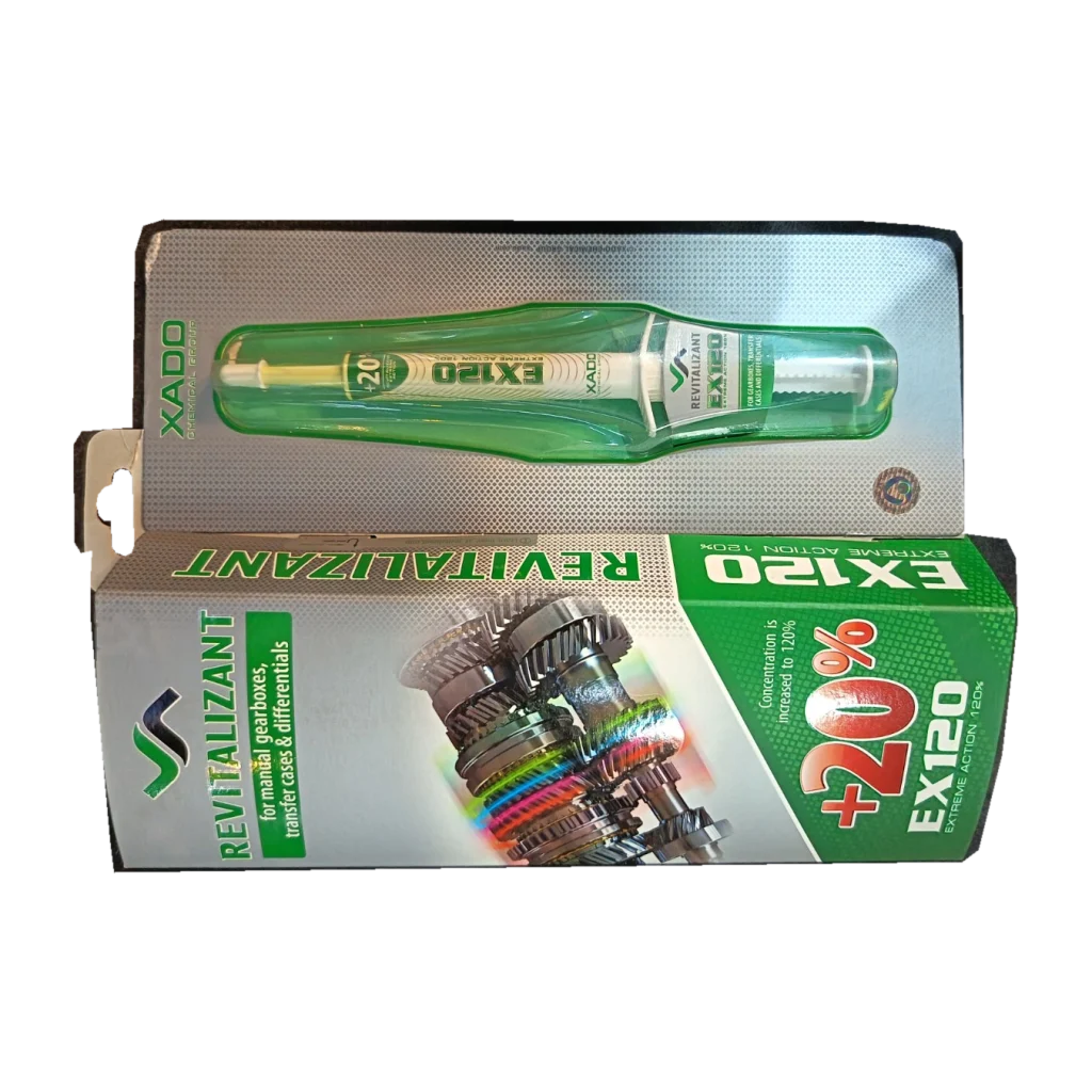 احیاگر و ترمیم‌کننده گیربکس دستی و دیفرانسیل زادو XADO EX120 Revitalizant حجم ۸ میلی‌لیتر