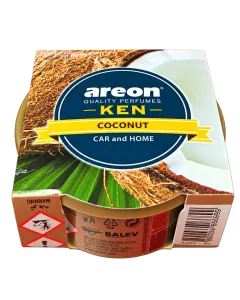 خوشبوکننده کنسروی خودرو و منزل آرئون مدل کن (Areon Ken) رایحه نارگیل Coconut