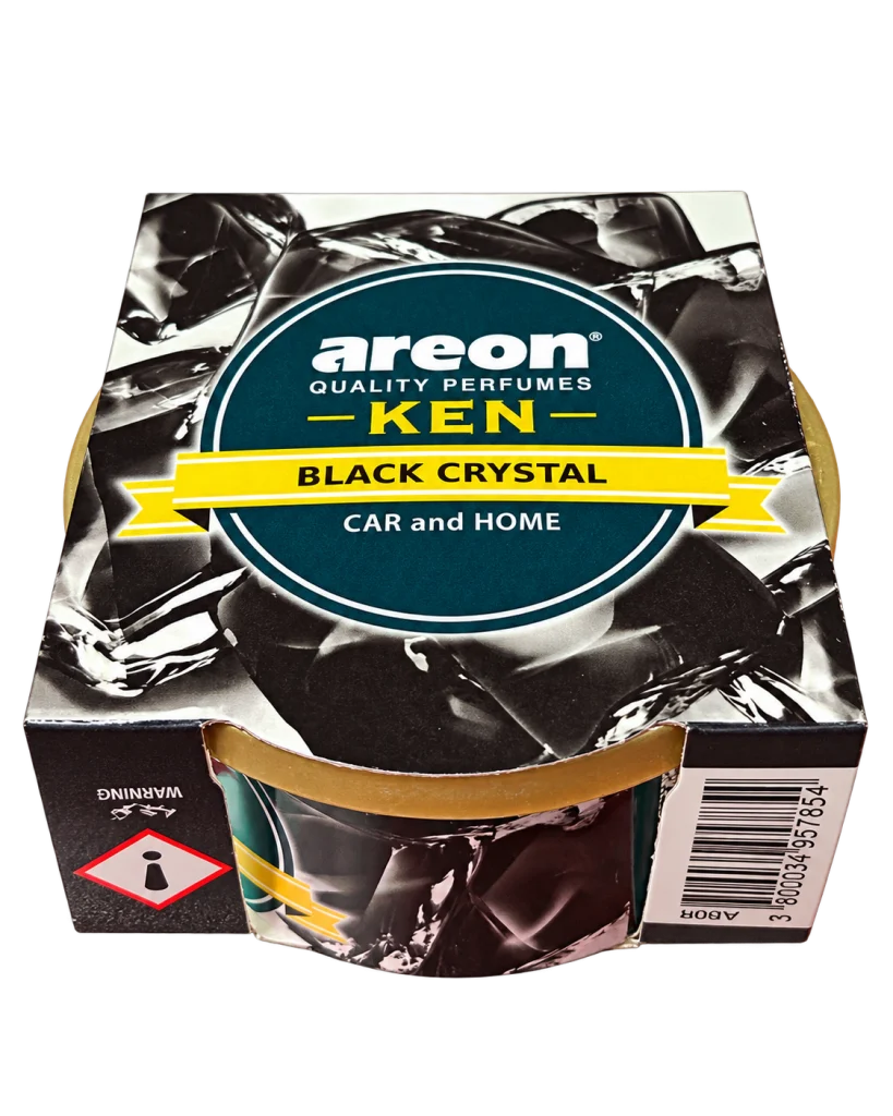 خوشبوکننده کنسروی خودرو و منزل آرئون مدل کن (Areon Ken) رایحه بلک کریستال Black Crystal
