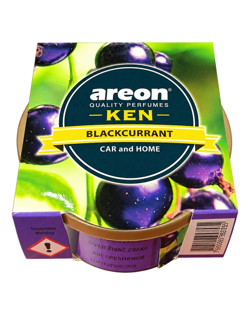 خوشبوکننده قوطی کنسروی خودرو و منزل آرئون مدل کن (Areon Ken) رایحه بلک کارنت Blackcurrant