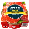 خوشبوکننده کنسروی خودرو و منزل آرئون مدل کن (Areon Ken) رایحه توت‌فرنگی Strawberry
